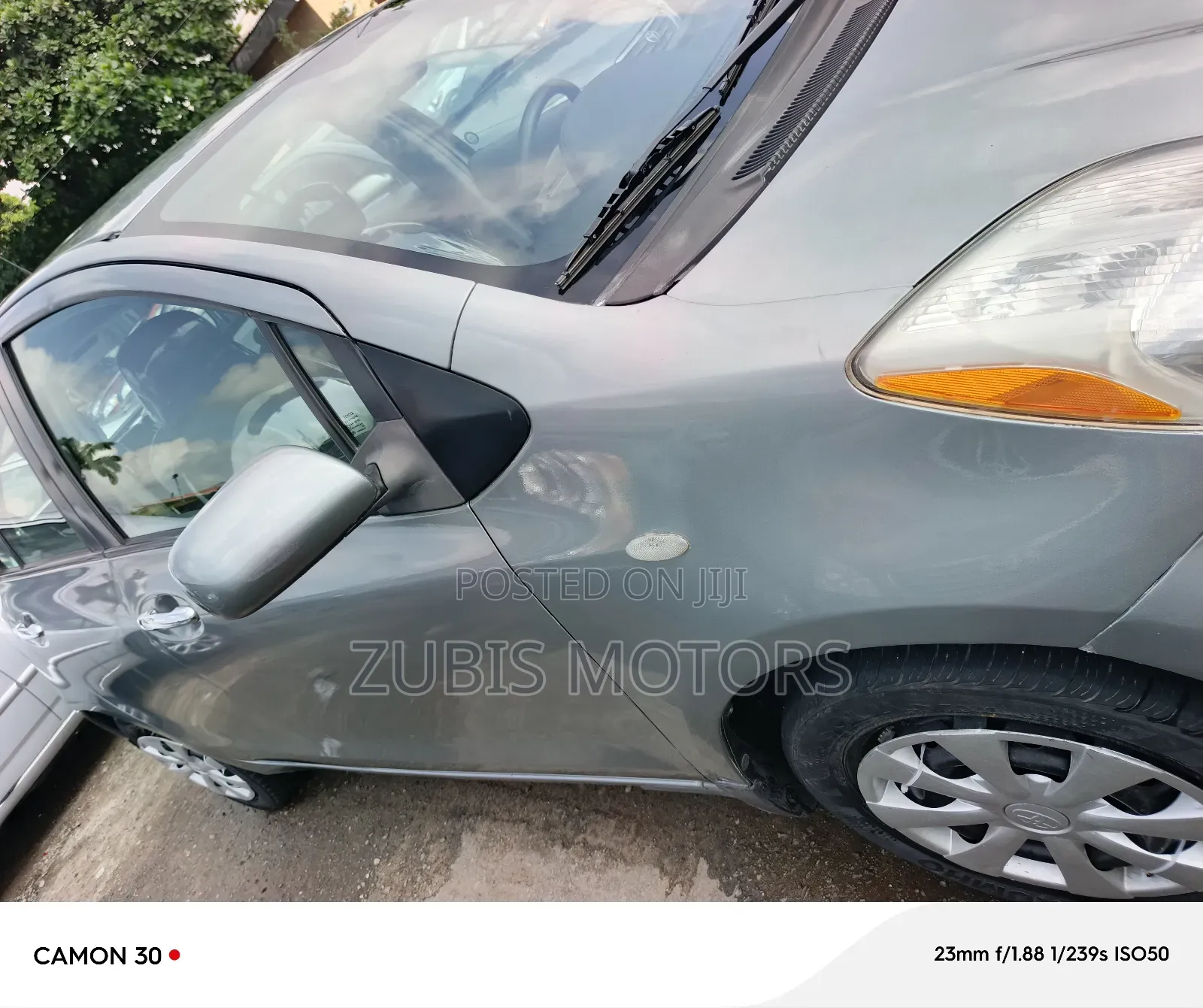 Toyota Yaris 2008 Gray