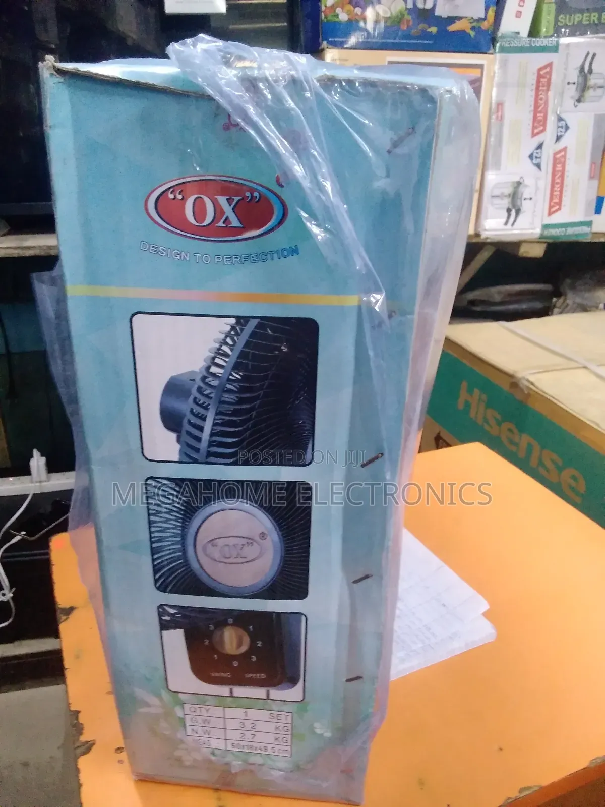 Ox Wall Fan 18