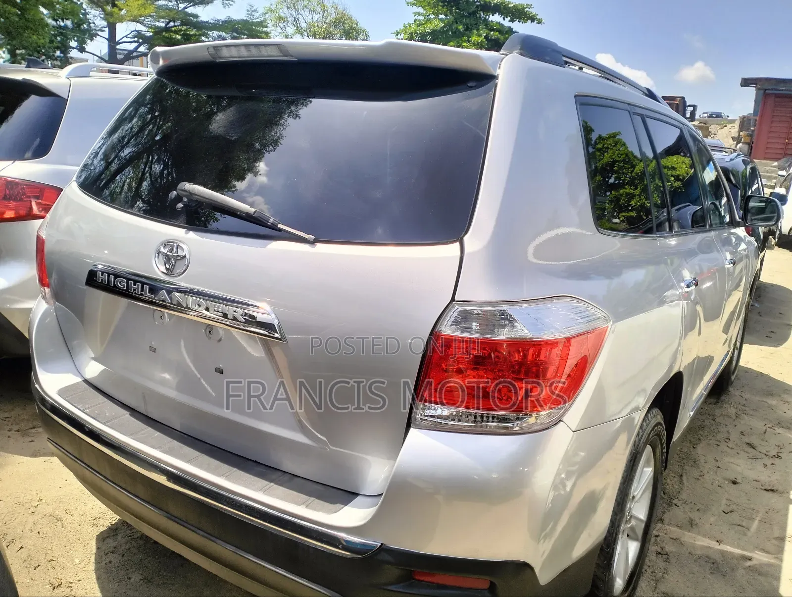Toyota Highlander 2012 Silver