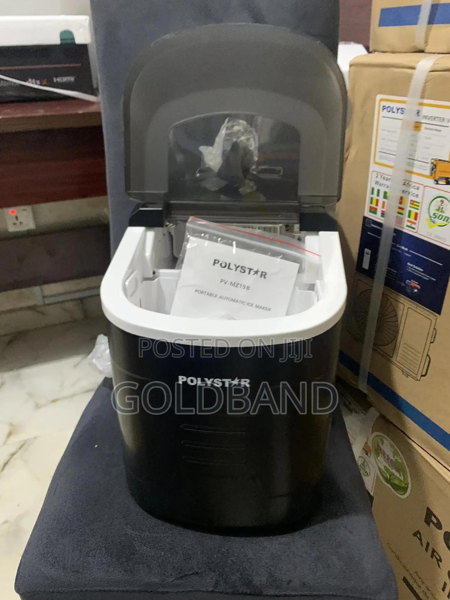 Polystar Ice Maker Pv-Mz9b – Compact Automatic Ice Machine