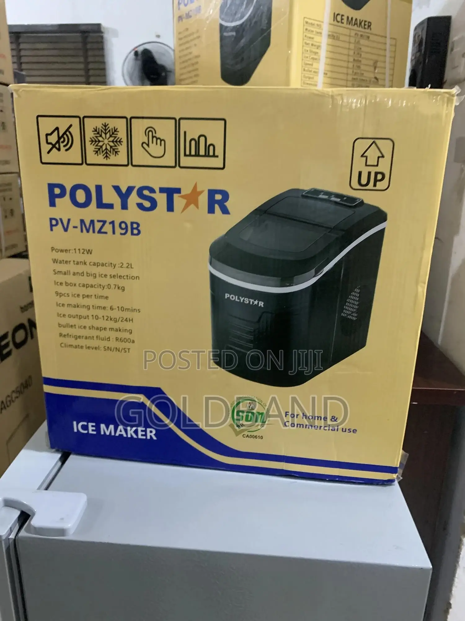 Polystar Pv-Mz9b Ice Maker – Fast Efficient Ice Production