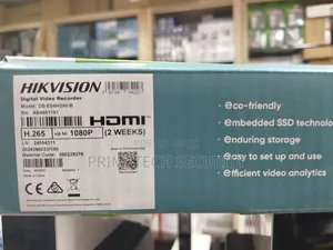 Hikvision 4ch DVR With Inbuilt HDD 330gb