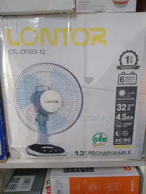 Lontor Rechargeable Fan 12