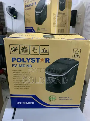 Polystar Pv-Mz9b Ice Cube Machine– Ideal for Kitchens Bars