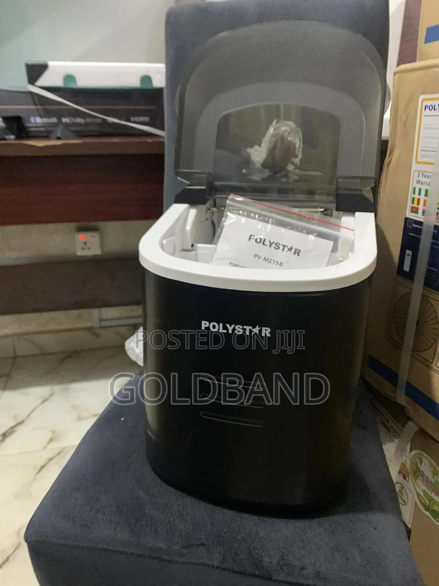 Portable Ice Maker– Polystar Pv-Mz9b for Kitchen or Office
