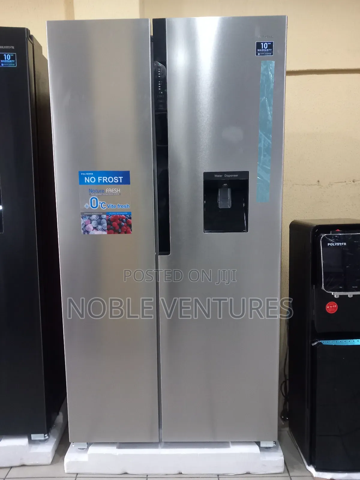 Original Polyester Inverter Side by Side Fridge