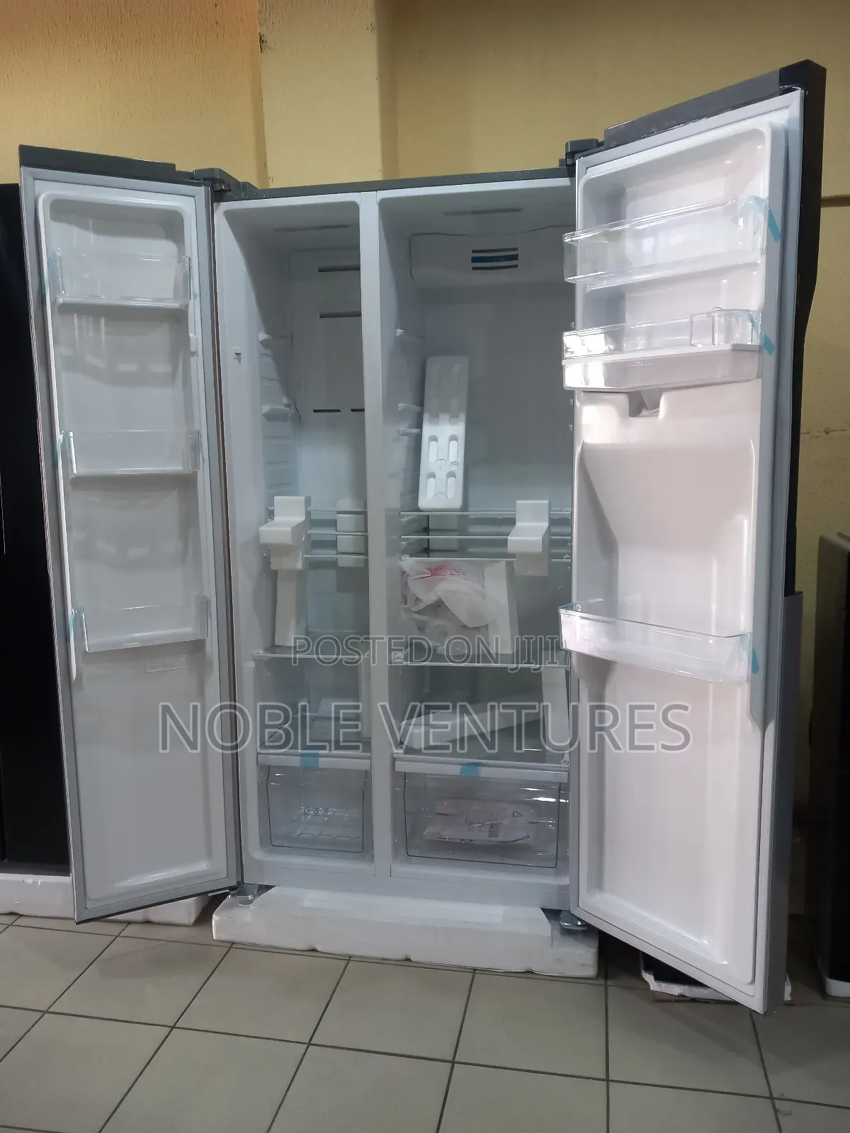 Original Polyester Inverter Side by Side Fridge