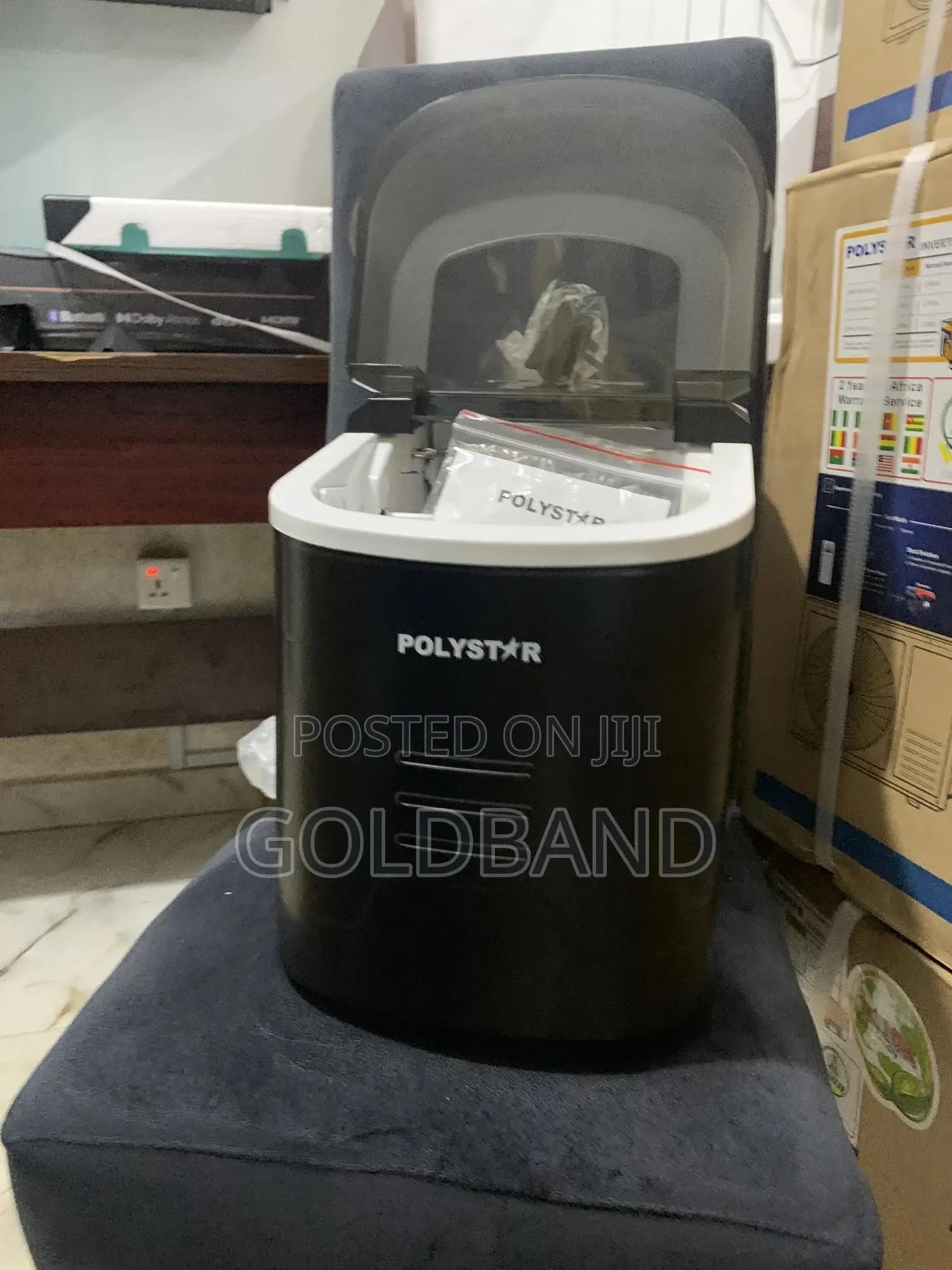 Polystar Pv-Mz9b Ice Maker – Compact, Fast, and Easy to Use