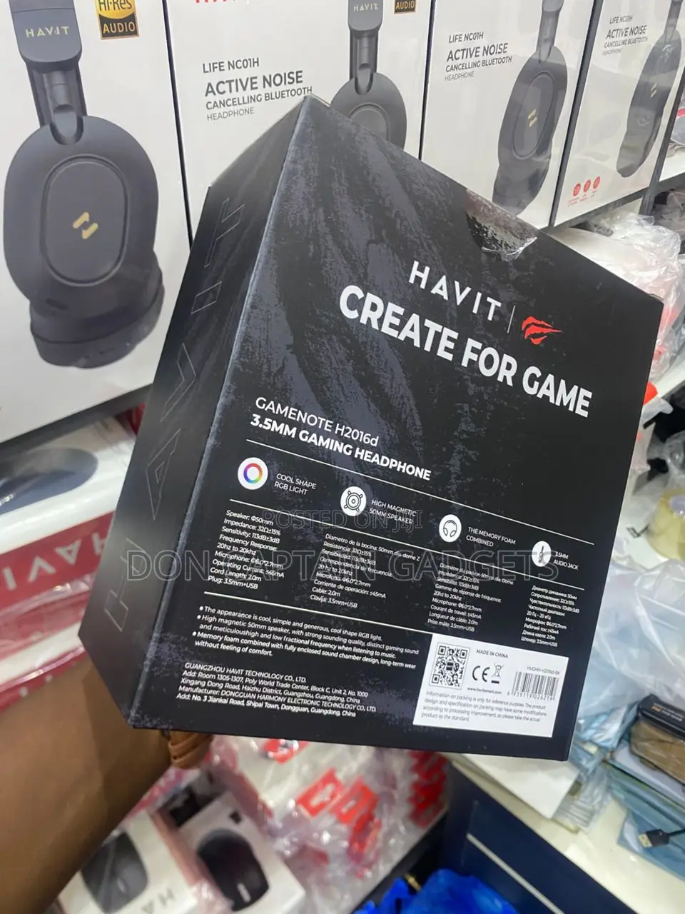 Havit Gamenote H2016d Headset 3.5mm