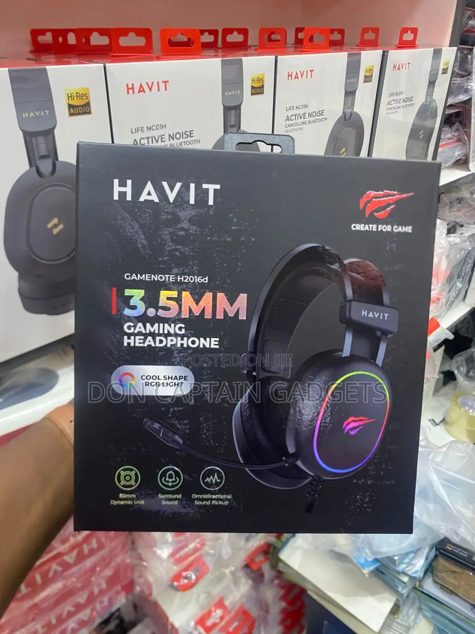 Havit Gamenote H2016d Headset 3.5mm