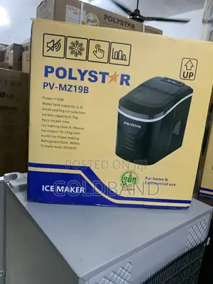 Home Ice Maker Polystar Pv-Mz9b – Easy to Operate