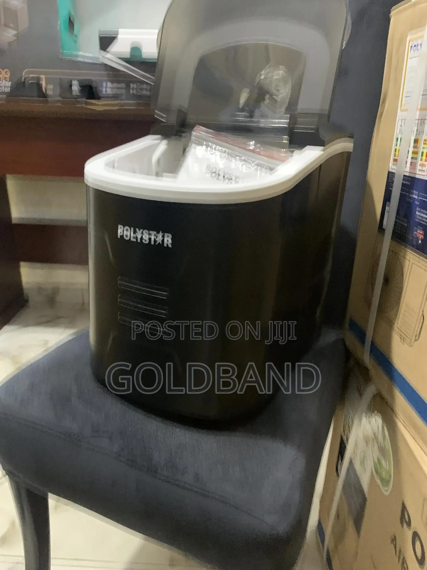 Polystar Pv-Mz9b Ice Maker – Quiet Operation Fast Freezing