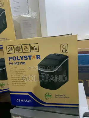 Polystar Pv-Mz9b Ice Maker – Quiet Operation Fast Freezing