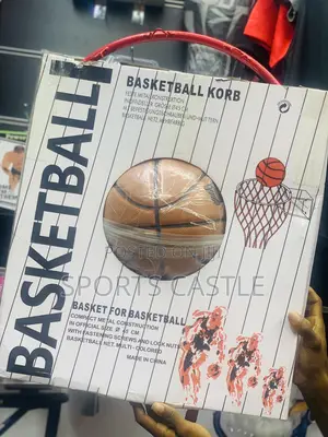 Basketball Rim And Basketball