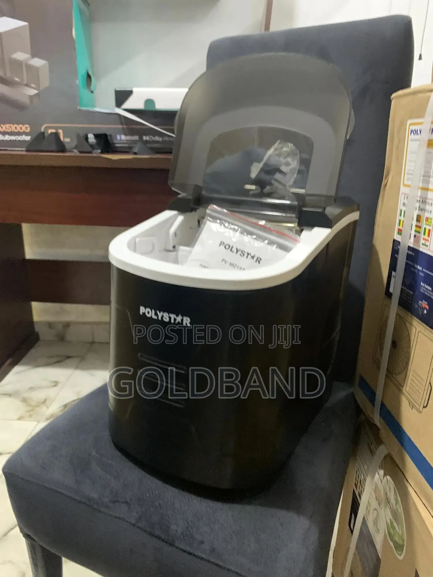 Polystar Ice Maker Pv-Mz9b– Compact Design With Large Output