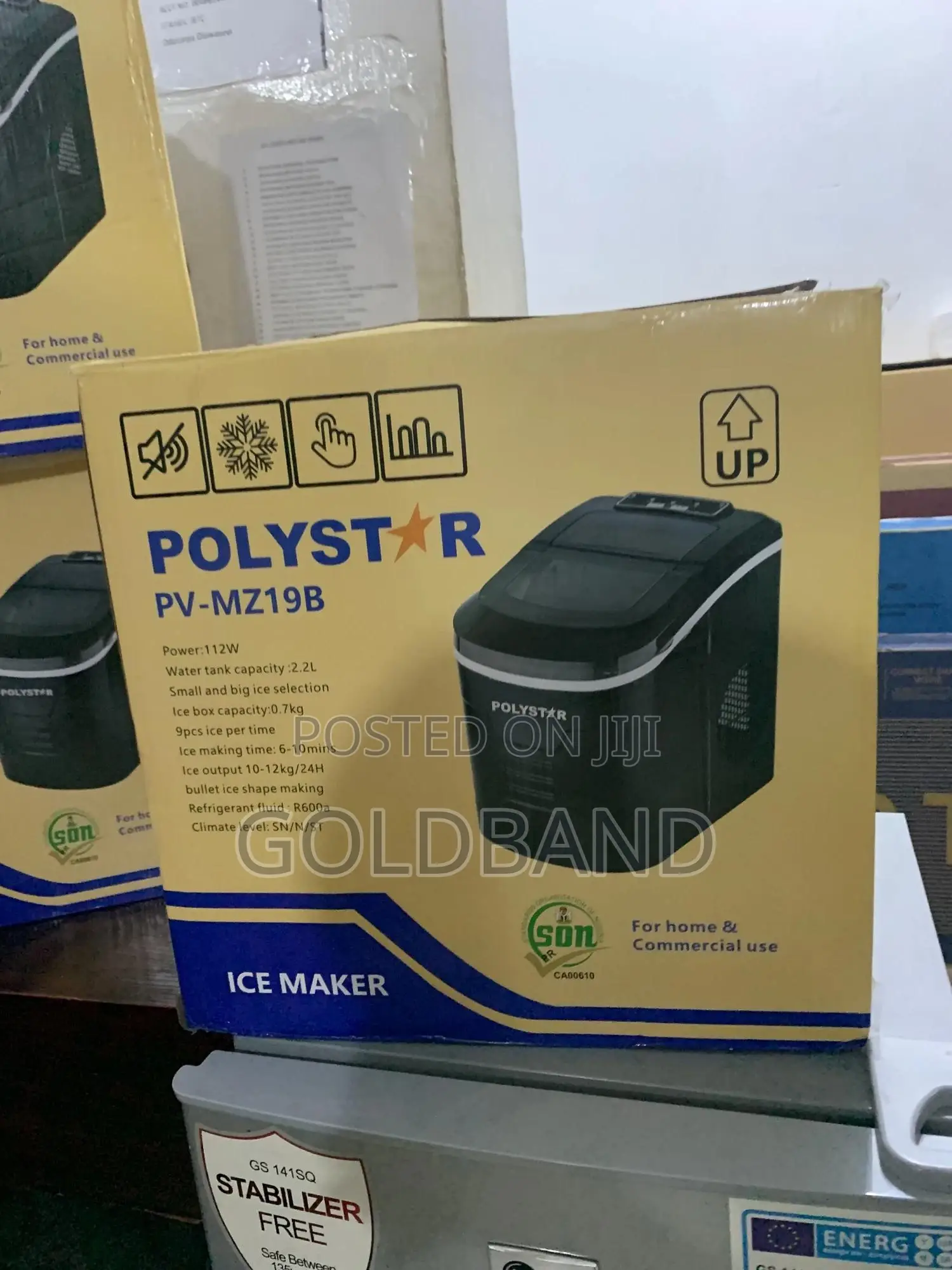 Polystar Pv-Mz9– Energy Efficient Ice Maker for Everyday Use