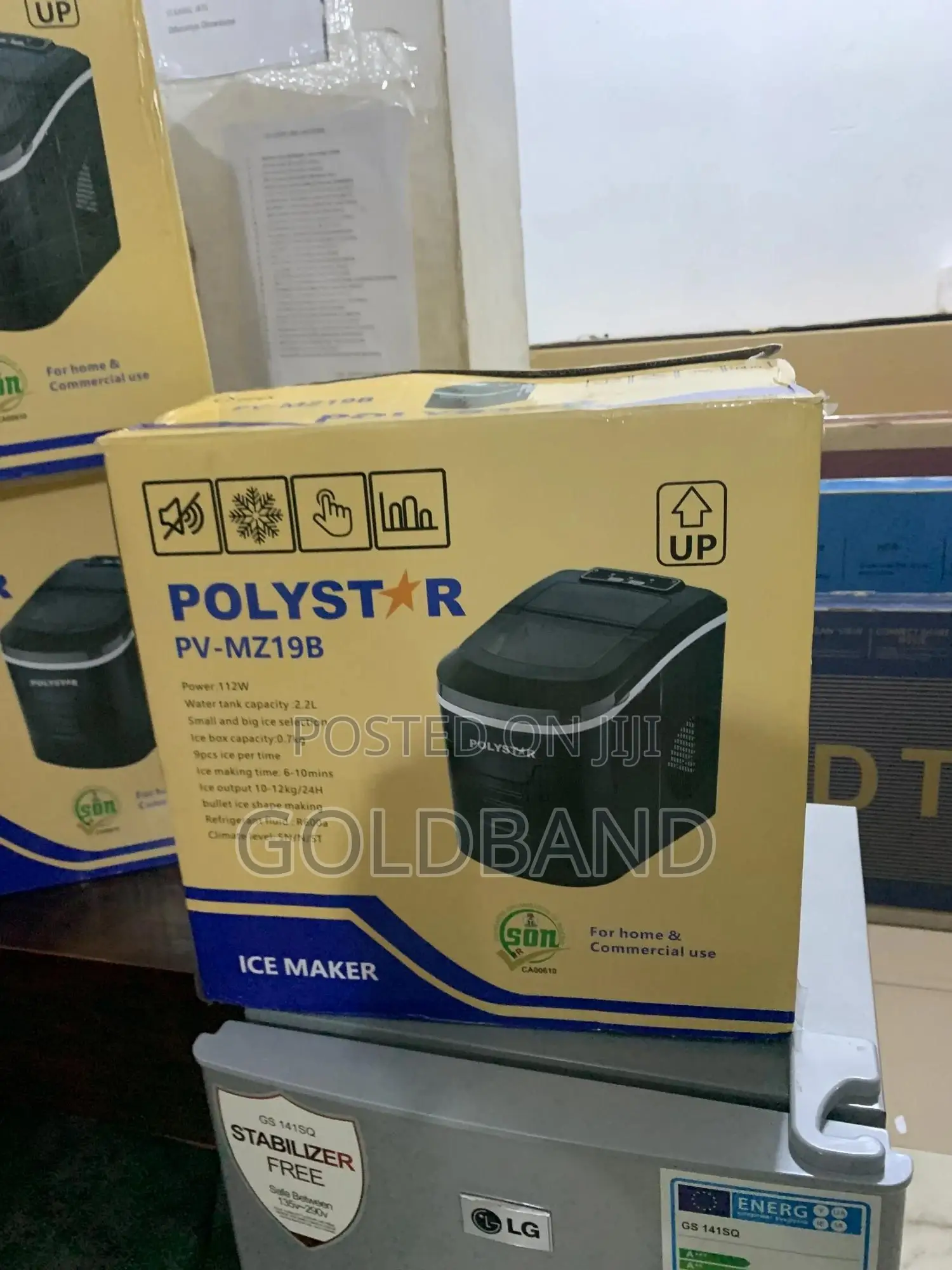 Ice on Demand– Polystar Pv-Mz9b Ice Maker With Led Indicator