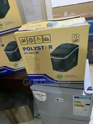 Pv-Mz9b Polystar Ice Maker – Makes Ice in Under 10 Minutes