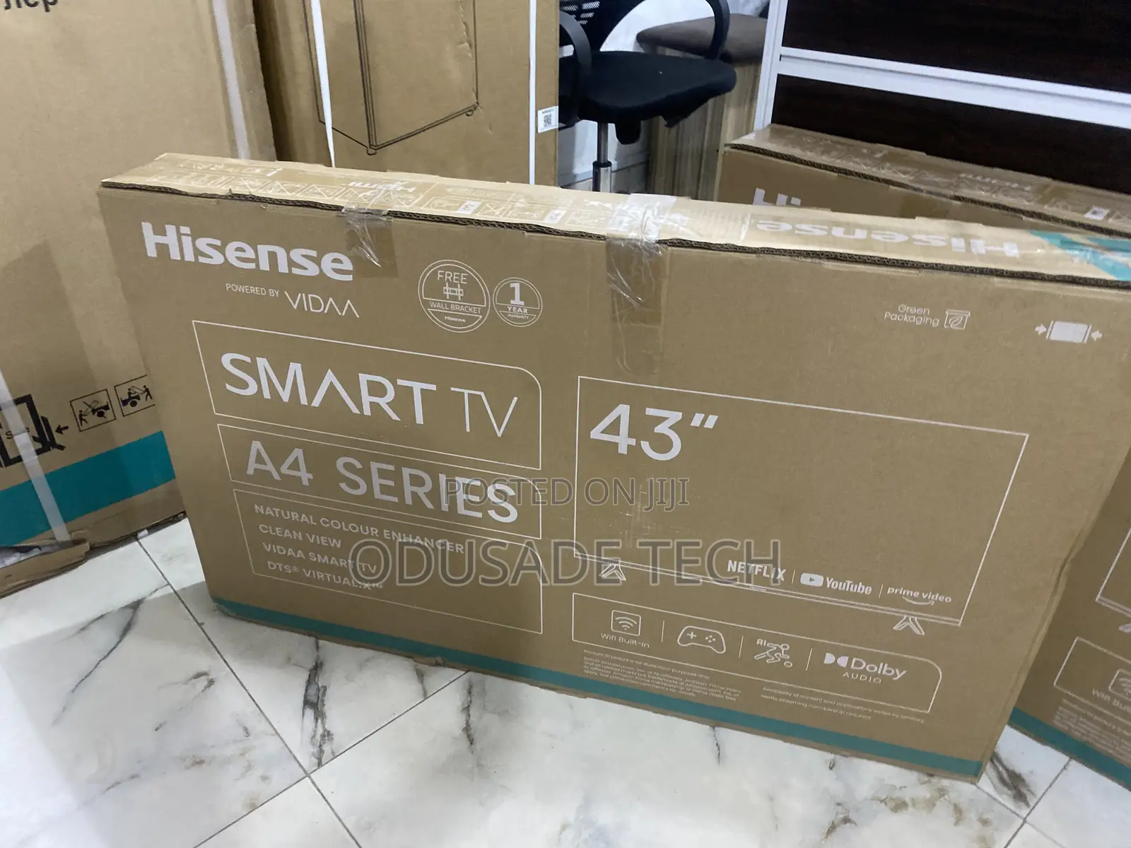 Hisense 43" Led Smart Tv – Your Window to Smart Streaming