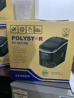 Your Personal Ice Station– (Polystar Ice-Cube Maker Pv-Mz9b)