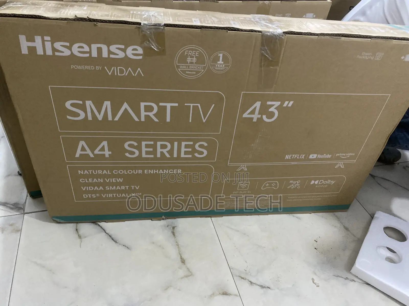 Hisense 43-Inches Led Smart Tv User-Friendly Interface