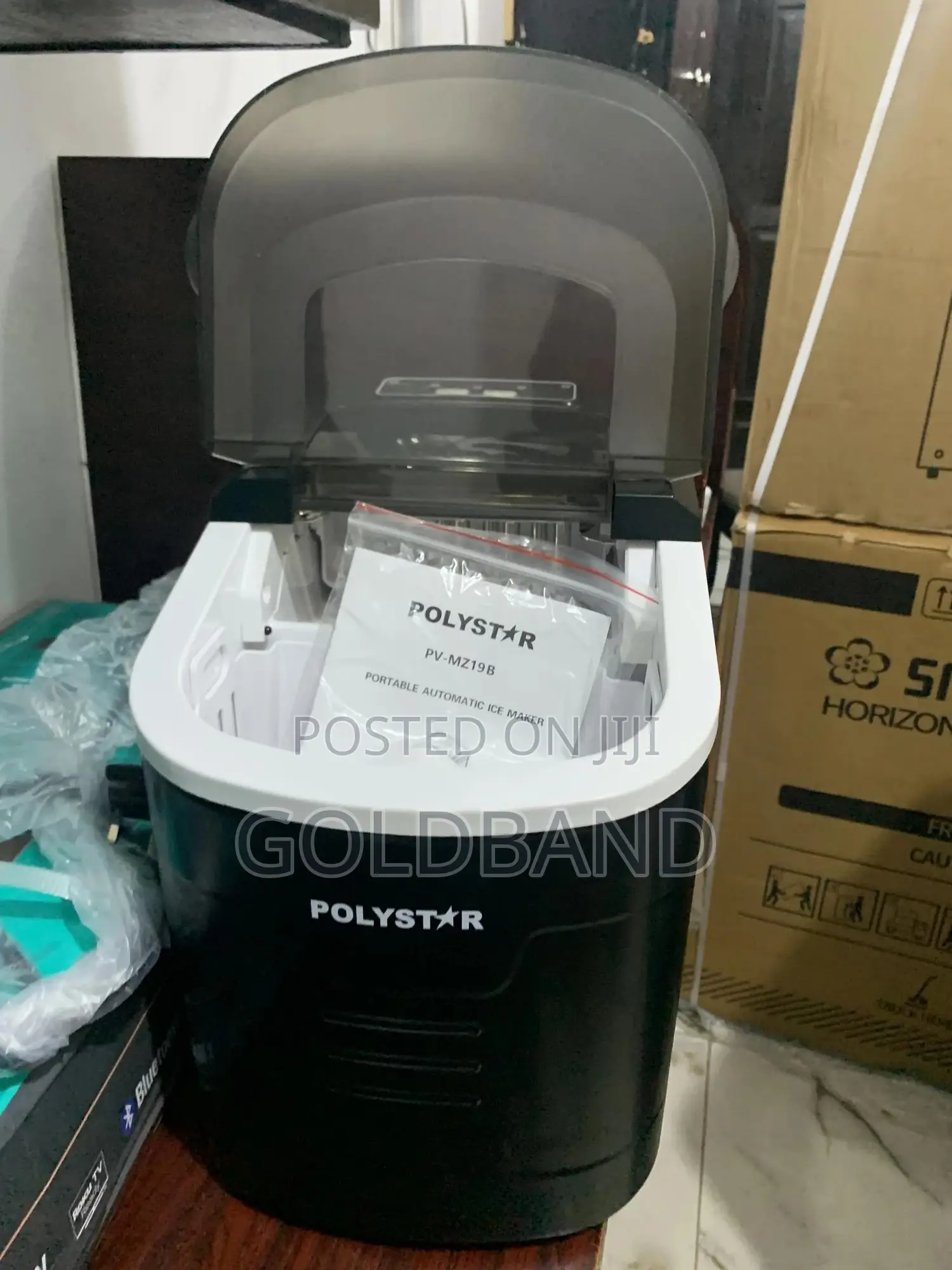 Polystar Pv-Mz9b- Portable Automatic Ice Cube Maker