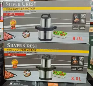 8liters Silver Crest, Blender, Yam Pounder and Food Machine