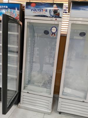 Transparent Polystar Pv-Sc495l Chiller- Clear Glass Display