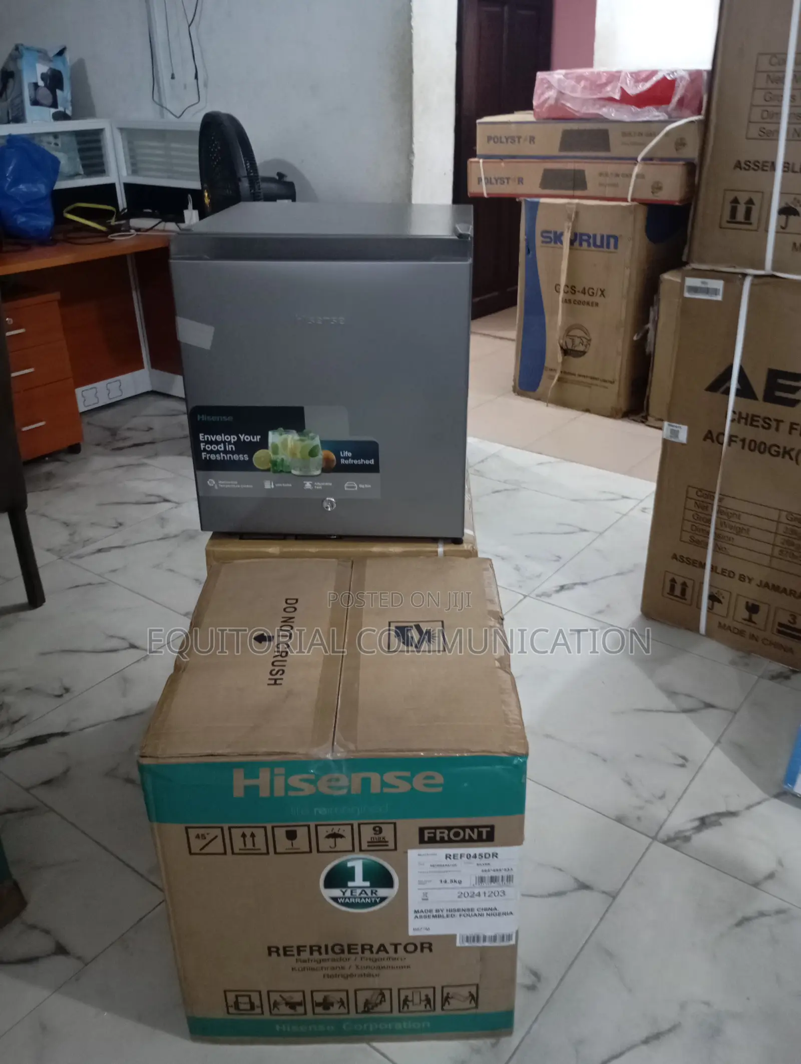 Hisense Ref045dr With Modern Metallic Finish