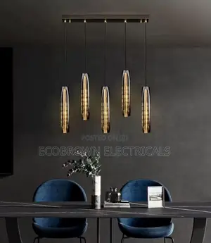 Pendant Lights Round Long Lamp for Living, Dining Room Light