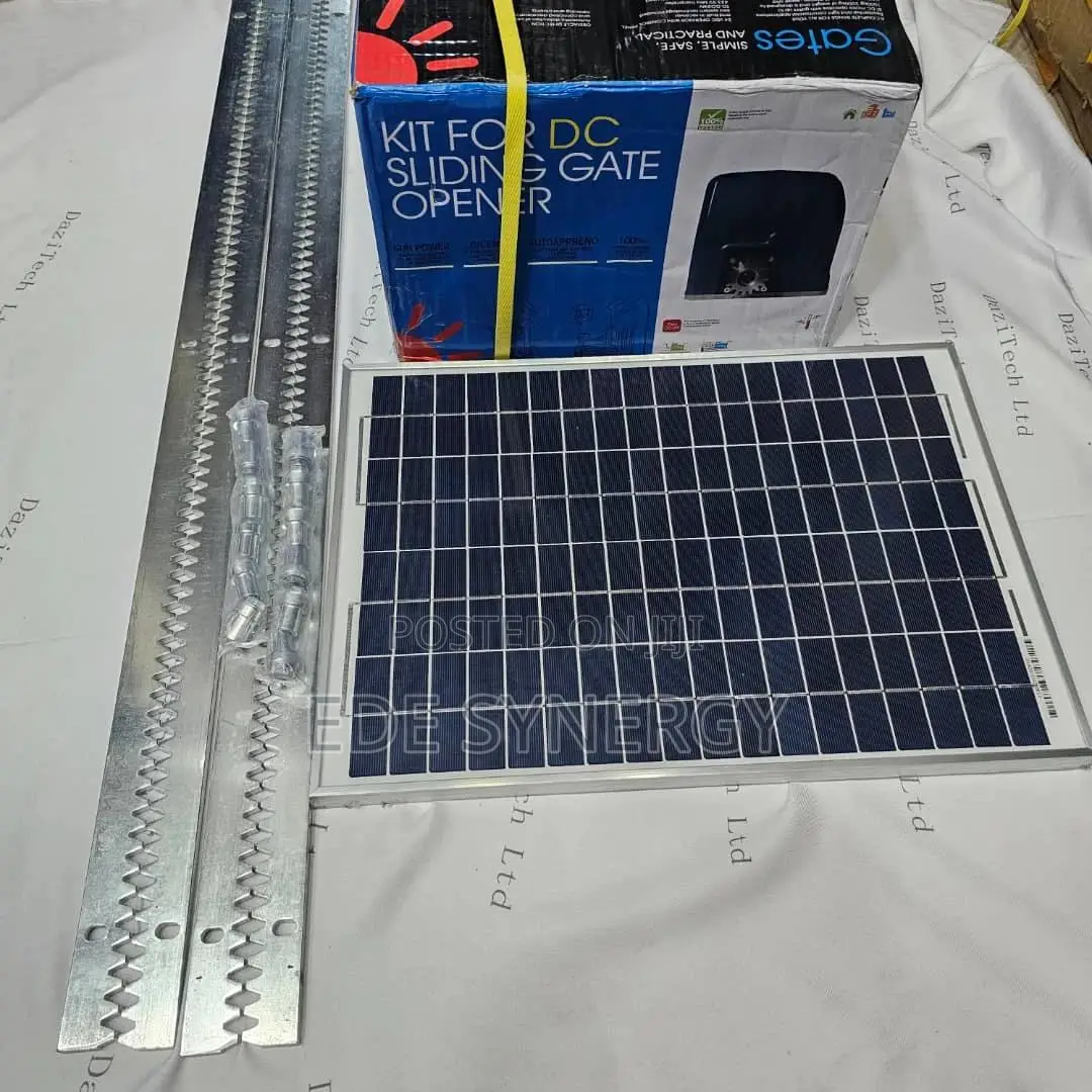 Sliding Gates Motor With Solar Panel and Rack