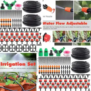 Water Your Garden Effortlessly: 60m Automatic Irrigation Kit