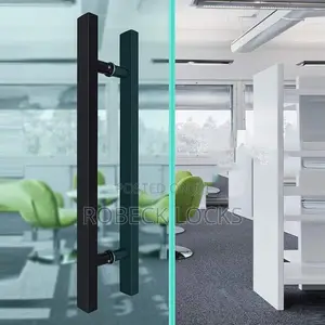 Modern Square Glass Door Handles