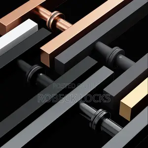 Modern Square Glass Door Handles