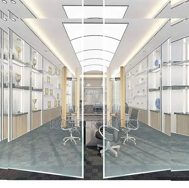 Modern Square Glass Door Handles