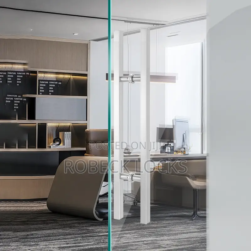 Modern Square Glass Door Handles