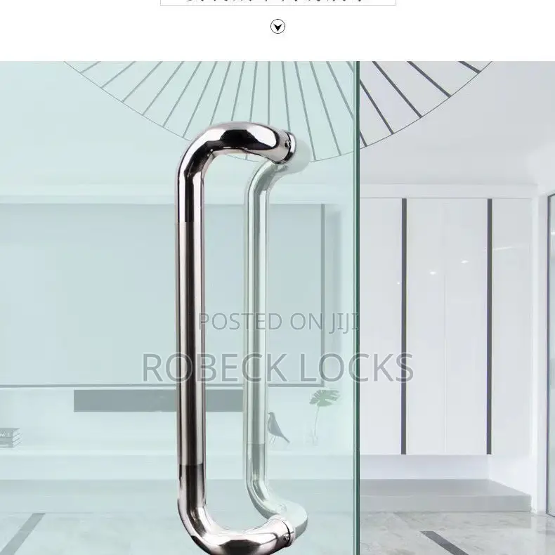 Glass Door Pull Handle (N-shape)