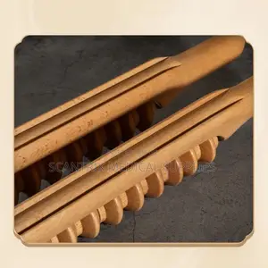 Manual Wooden Roller for Body Drainage