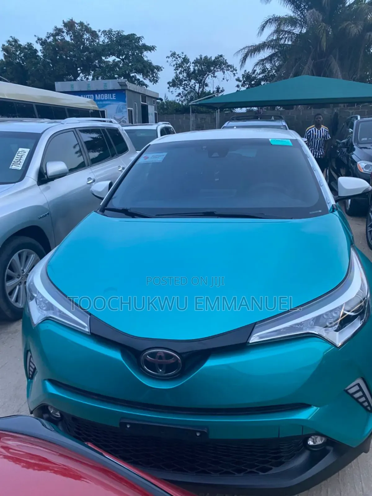 Toyota C-HR XLE FWD Sport Utility (2.0L 4cyl 2AM) 2018 Green