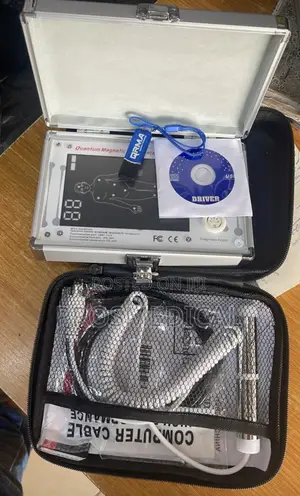 Quantum Resonance Magnetic Analyzer