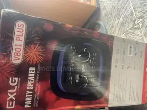 High Power Partybox With Exciting Lights and Mic