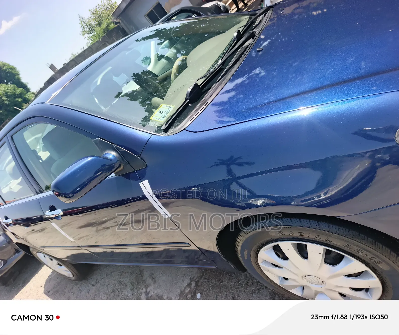 Toyota Corolla 2008 Blue