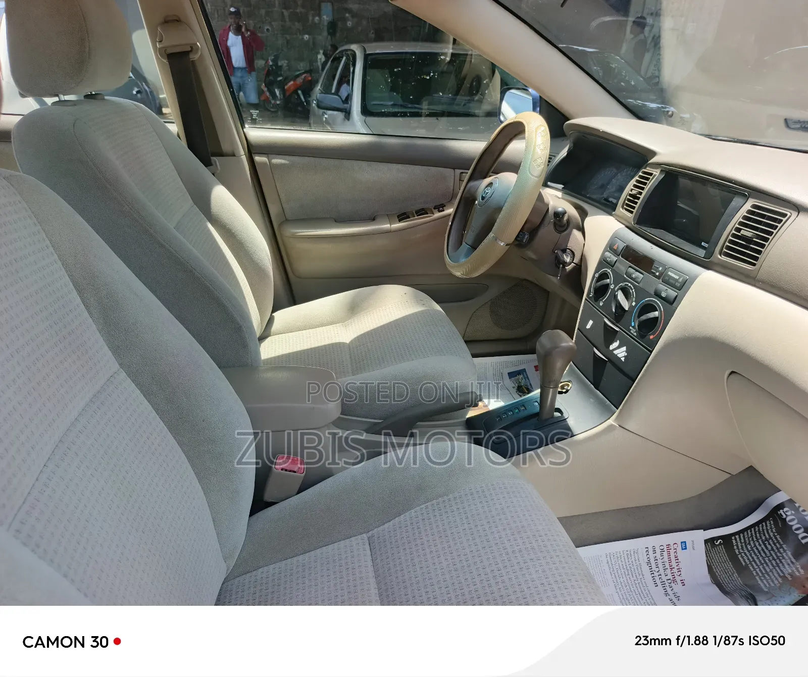 Toyota Corolla 2008 Blue