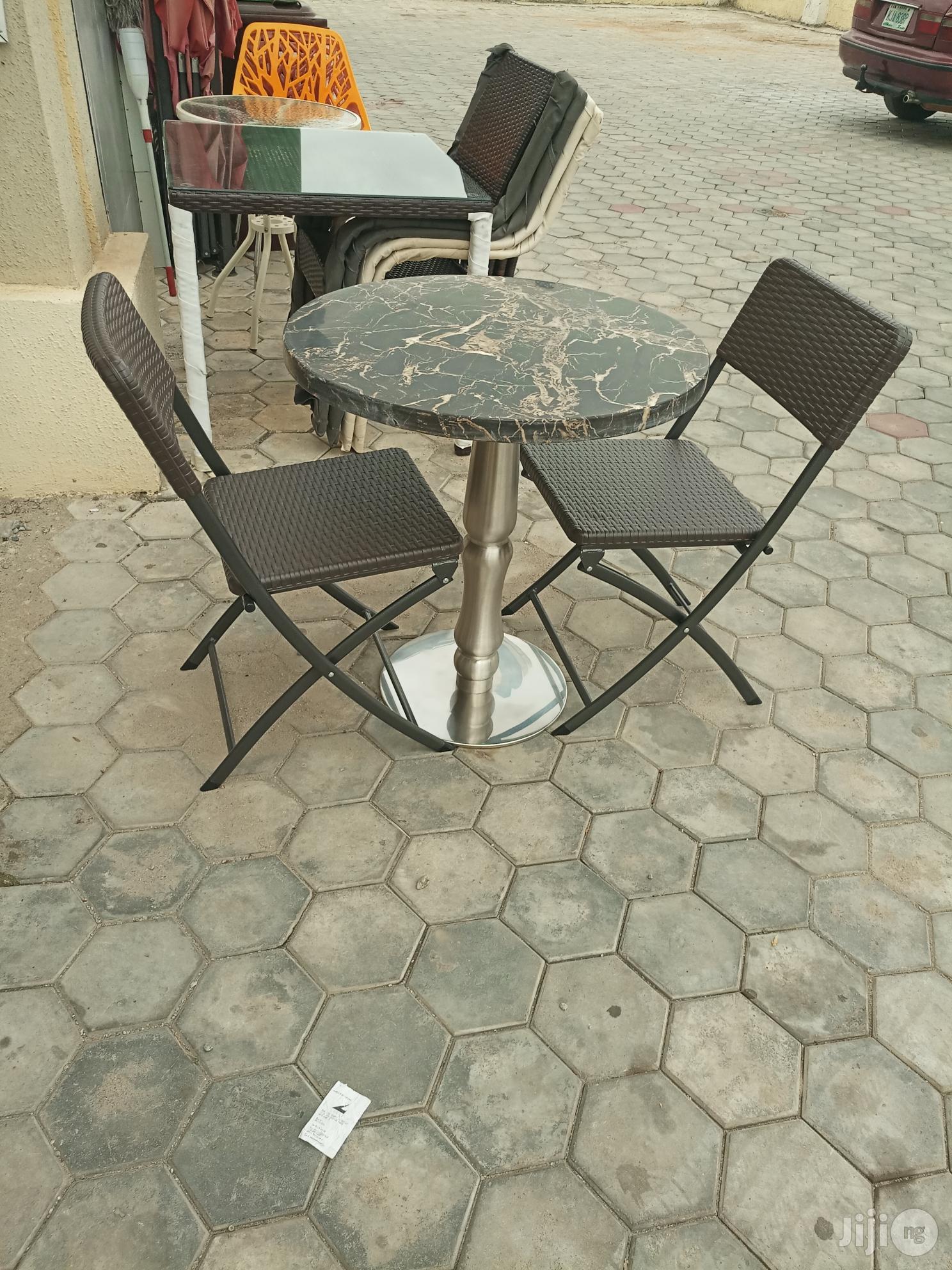 Outdoor Table With Two Chair