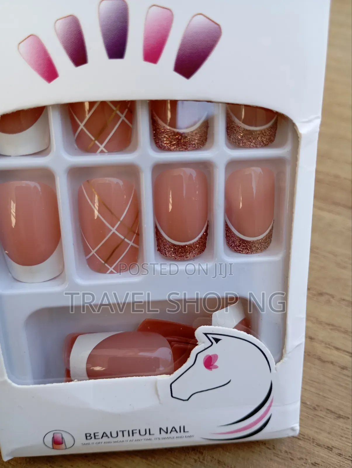 Press-on Nails With Jelly Glue | Gorgeous Designs
