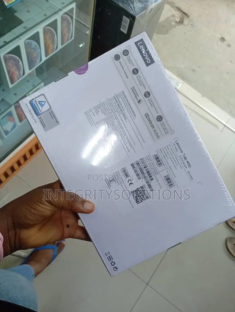New Lenovo Tab M10 4 GB Black