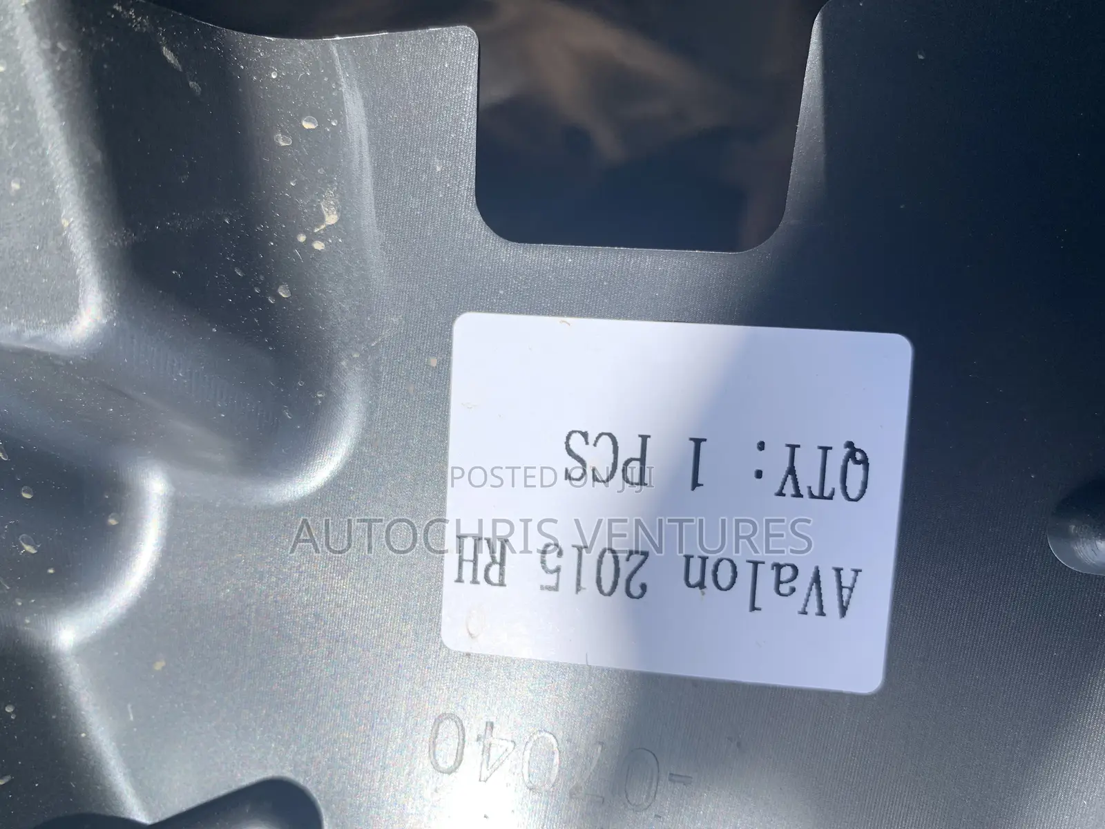 Engine Sandprotector Toyota Avalon 2014/2018