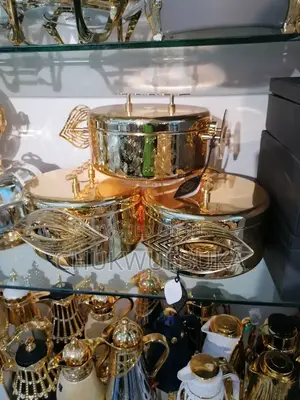 High Quality Set 3 Golden Coolers Dubai Products