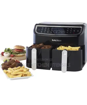 Salter Dual Compartment Digital Air Fryer - 8.2l 1450/1750w