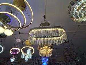 New Crystal Led Chandelier